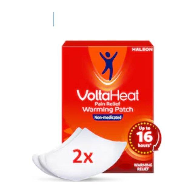 VoltaHeat Pain Relief Warming Patch x2