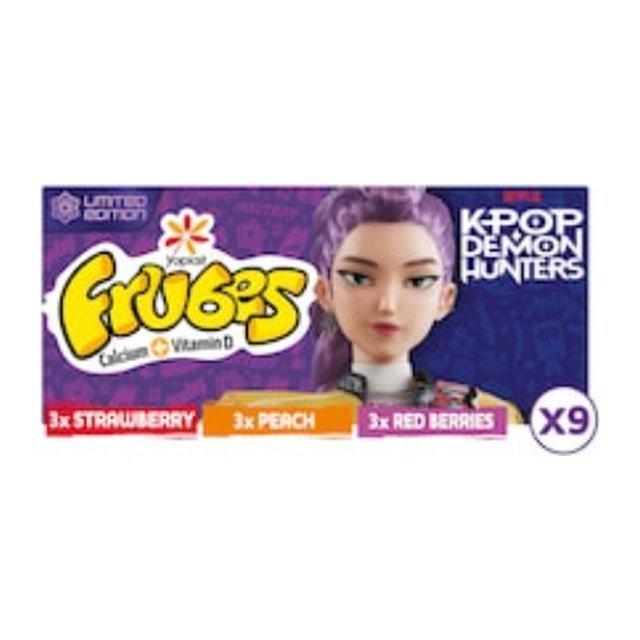 Yoplait Frubes Yoghurt Tubes - Strawberry, Red Berry & Peach