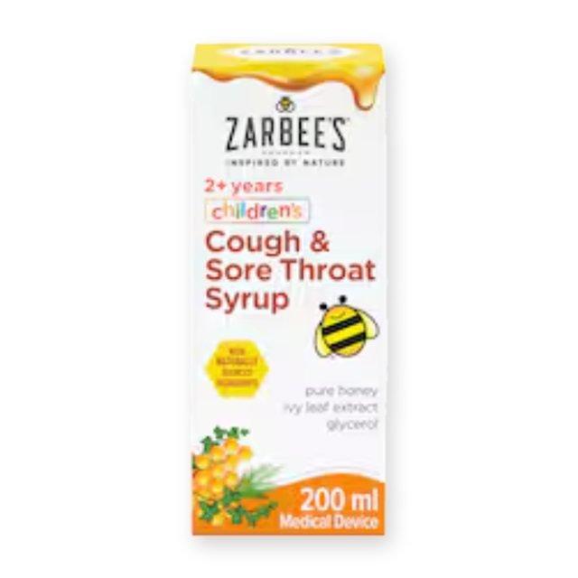 Zarbee's 2+ Years Sore Throat & Cough Syrup